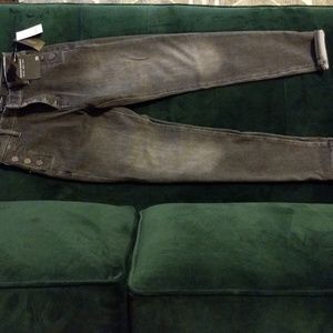 Grey Banana Republic High Rise Skinny Ankle Jeans